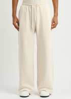 Dolce & Gabbana Logo-embroidered Cotton Sweatpants White