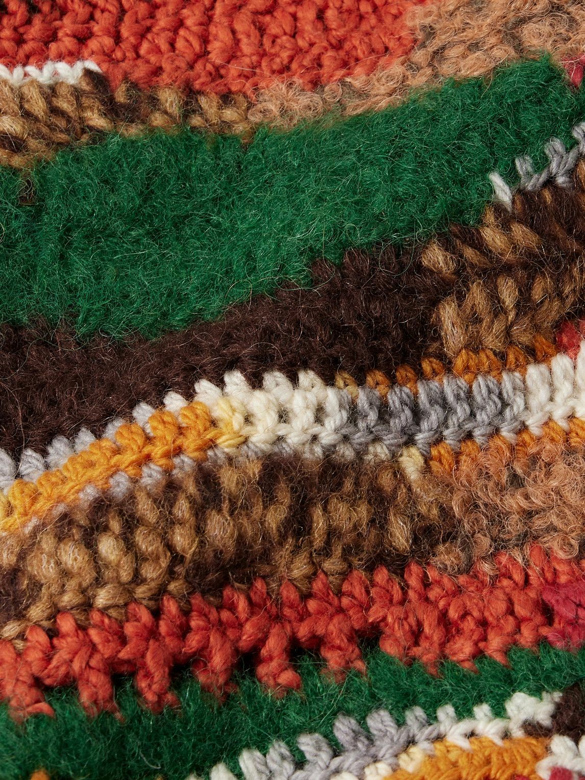 The Elder Statesman - Kitchen Sink Knitted Balaclava