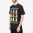 MARKET Men's Internet Friends T-Shirt in Black