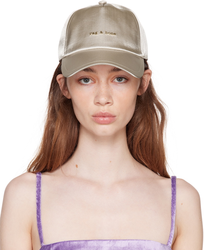 Photo: rag & bone Taupe Avery Cap