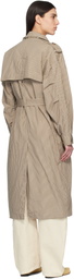 Isabel Marant Etoile Beige Chilma Trench Coat