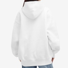 Jean Paul Gaultier Women's Oversized Hoodie in White&Black