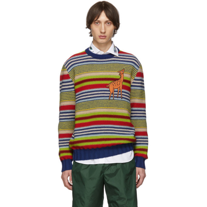 Photo: Gucci Multicolor Deer Sweater