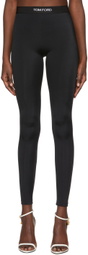 TOM FORD Black Nylon Leggings