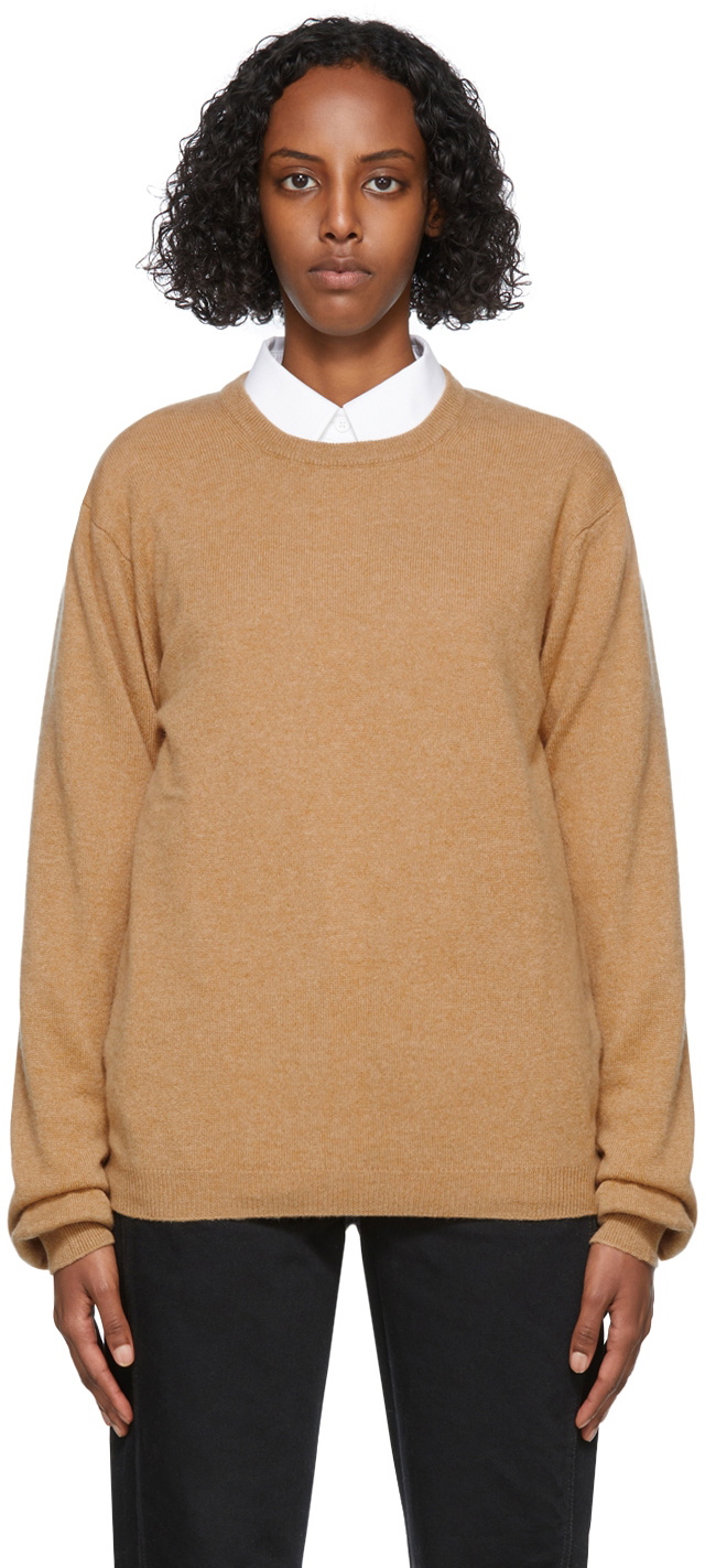 Salie66 Tan Cashmere Dakota Sweater