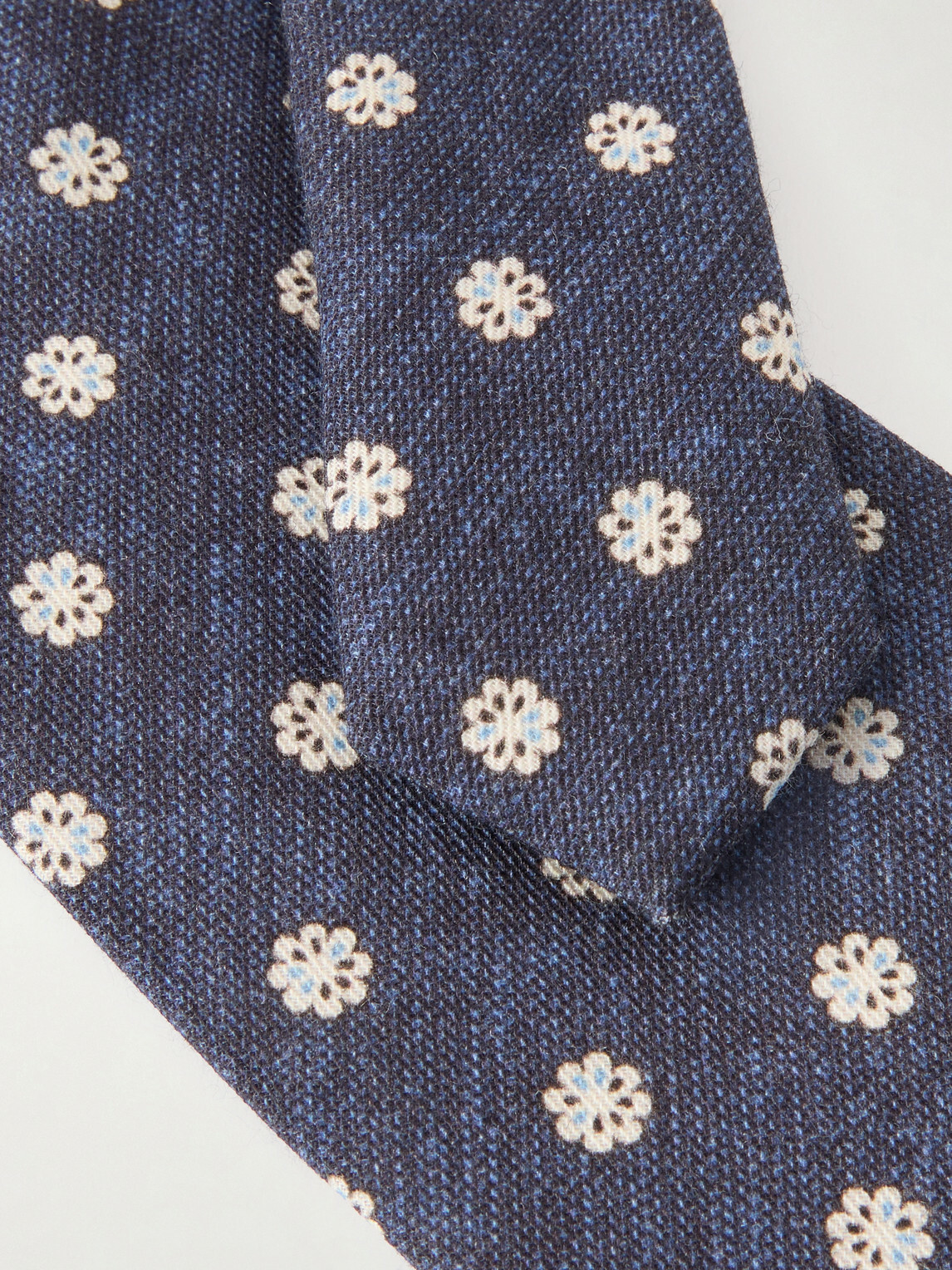 Favourbrook - Monmouth 8cm Floral-Print Cotton and Wool-Blend Tie