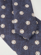 Favourbrook - Monmouth 8cm Floral-Print Cotton and Wool-Blend Tie