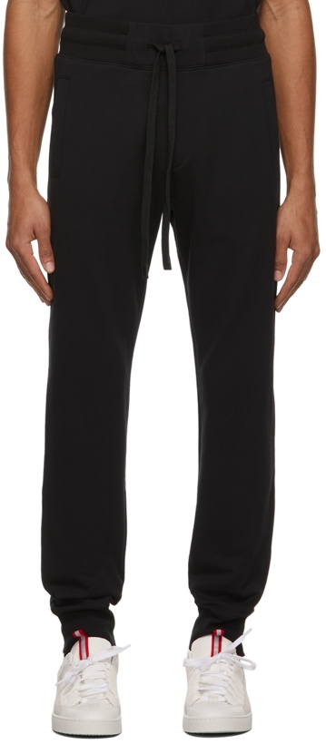 Photo: Versace Jeans Couture Black Logo Lounge Pants