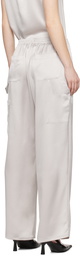 LESET Gray Barb Painter Lounge Pants