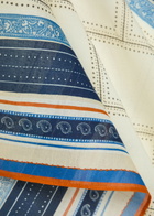 Toteme Collector Printed Cotton-blend Sarong - Navy - One Size