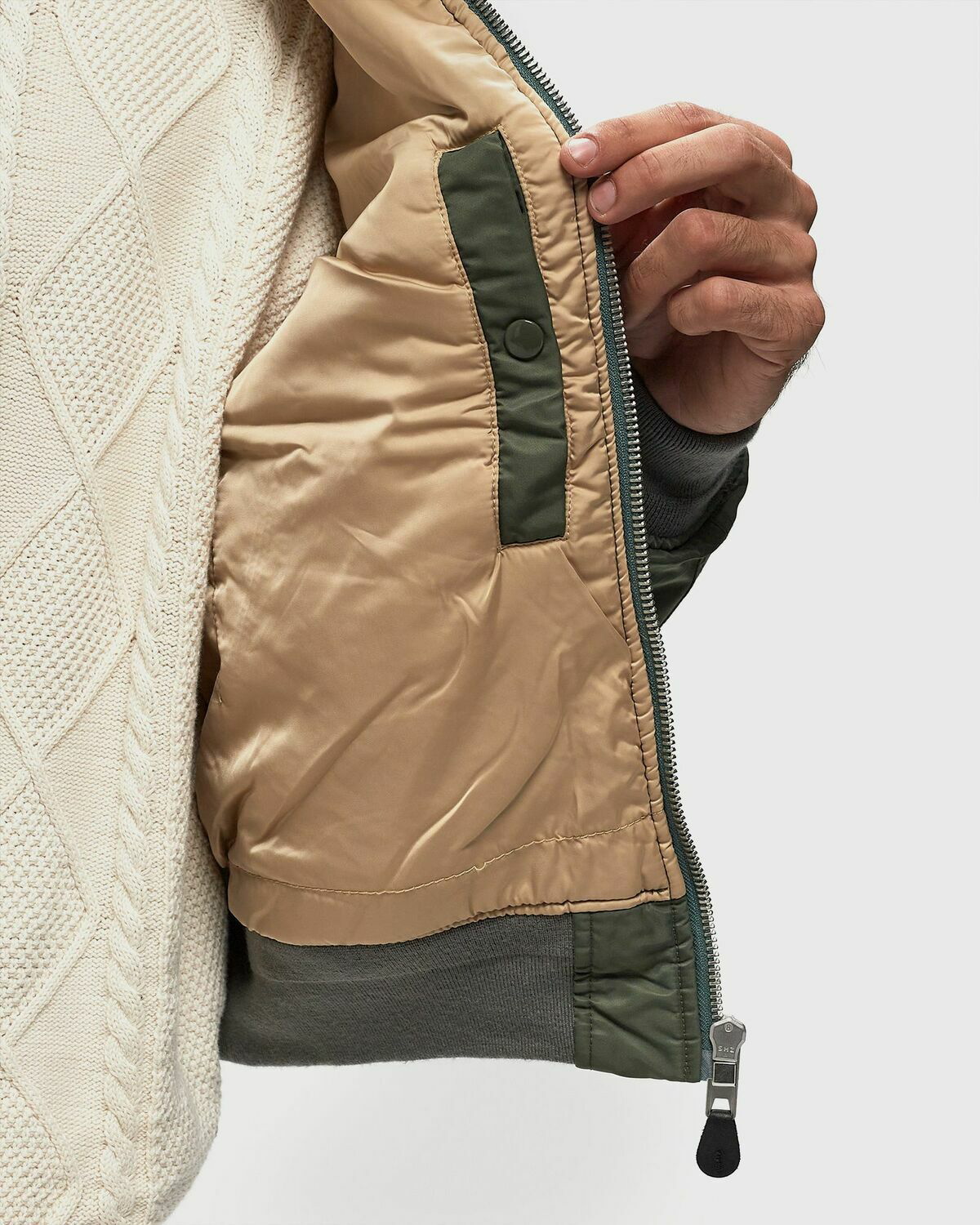 ジャケット・アウター NO MASS PROD. BOMBER JACKET S NO MASS PROD. CRUCIFIED BOMBER JACKET - メルカリ