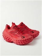 Balenciaga - Defender Mesh and Rubber Sneakers - Red