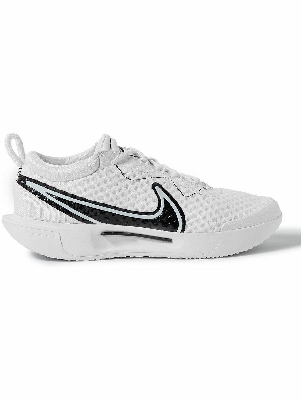 Photo: Nike Tennis - NikeCourt Zoom Pro Mesh Tennis Sneakers - White
