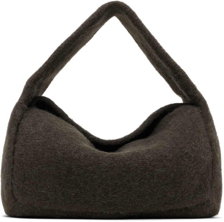 Photo: Lauren Manoogian Gray Knit Baguette Bag