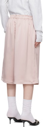 ABRA Pink Satin Shorts
