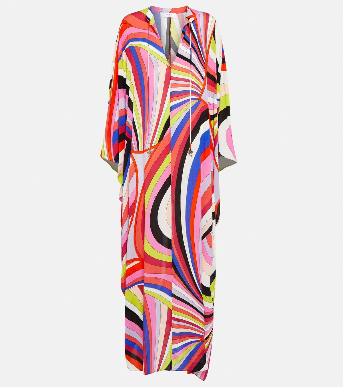 Pucci Printed chiffon kaftan Emilio Pucci