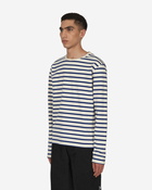 Stripe Jersey Crew Longsleeve T Shirt