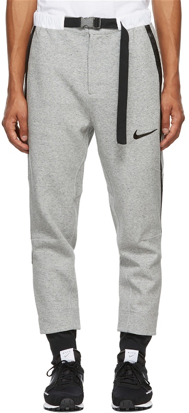 Photo: Nike Grey Sacai Edition Jersey Lounge Pants
