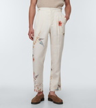 King & Tuckfield - Tailored floral pants