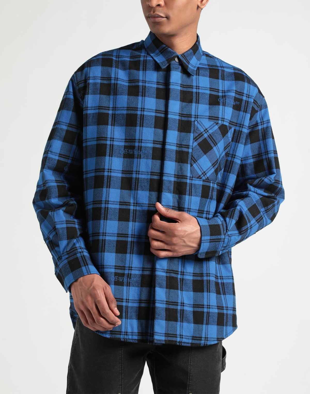 Off-white Mens Shirt in Blue