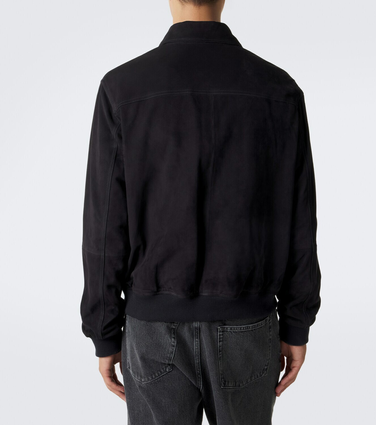Arma Tomme reversible suede blouson jacket