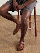 Grenson - Quincy Leather Fisherman Sandals - Brown
