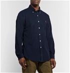 Polo Ralph Lauren - Button-Down Collar Cotton-Corduroy Shirt - Blue
