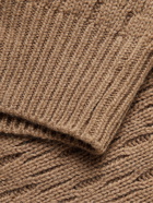 Incotex - Alpaca and Virgin Wool-Blend Sweater - Brown