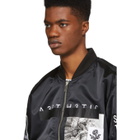 Diesel Reversible Black J-Tamie Bomber Jacket