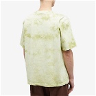 Carrier Goods Men's Tie-Dye T-Shirt in Green Tie Dye