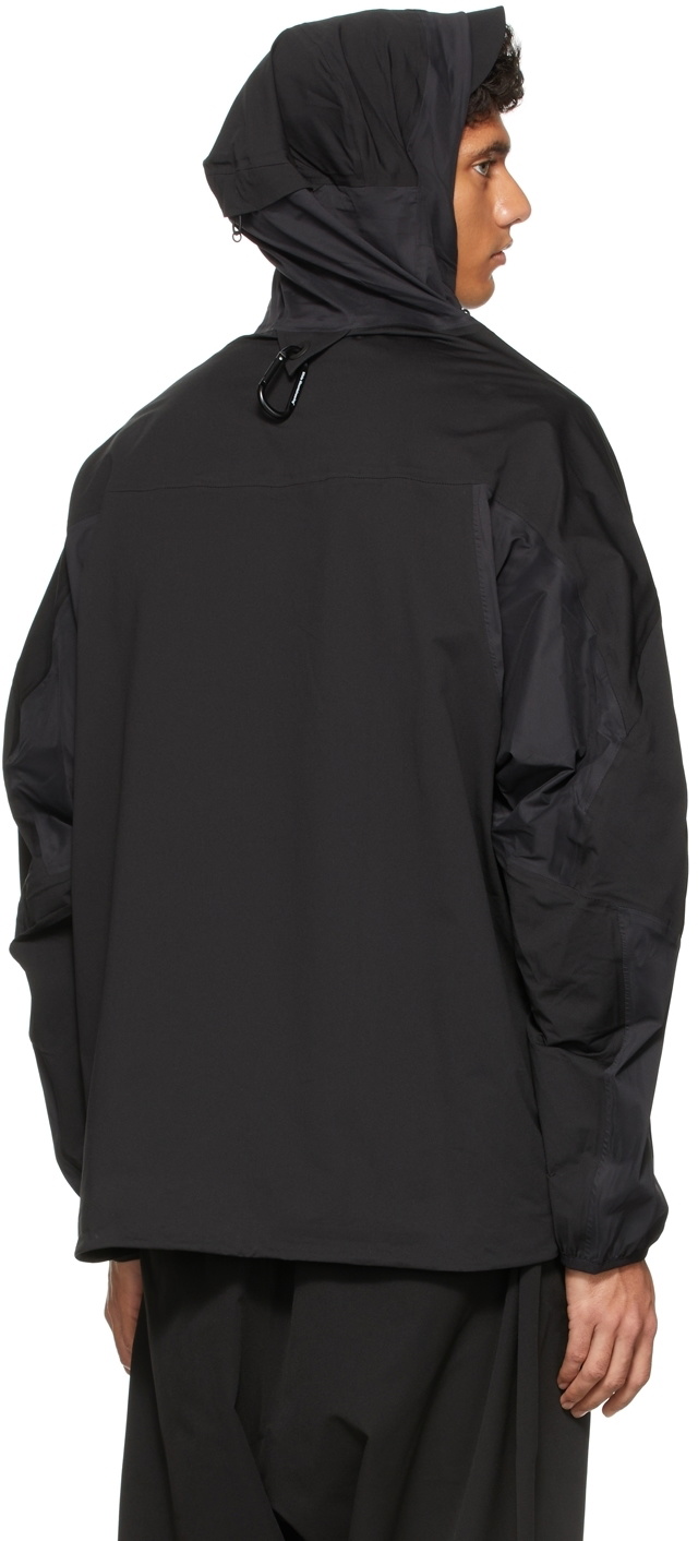 White Mountaineering Black Light Jersey Parka White Mountaineering