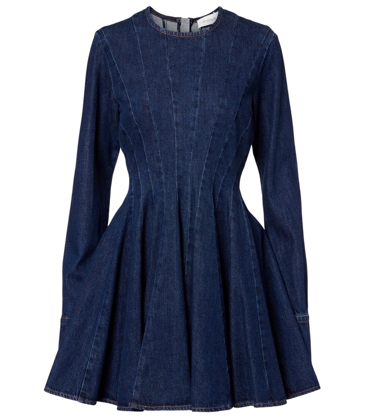 Photo: Sportmax Aereo denim minidress