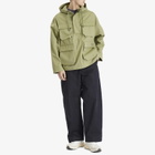 Maison Kitsuné Men's Hooded Popover Jacket in Turf Green