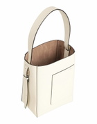 Valextra Borsa Secchiello Piccola Soft Womens Shoulder bag Ivory