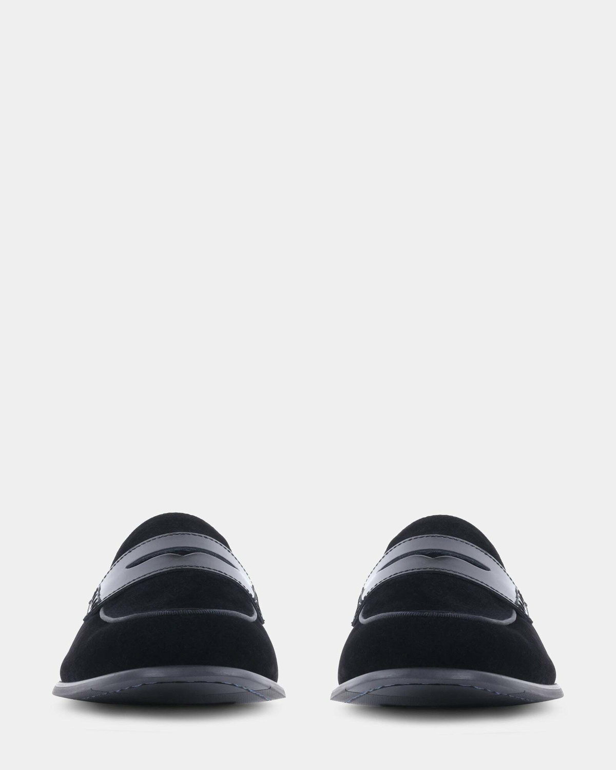 Steve Madden Hineman Dress Shoes in Black Velvet
