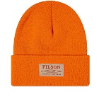 Filson Acrylic Watch Cap in Blaze Orange