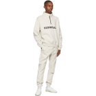 Essentials Grey Mock Neck Half-Zip Sweatshirt