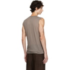 Rick Owens Gray Tower Basic SL Tank Top