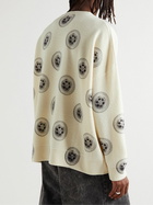 Loewe - Printed Wool-Blend Sweater - Neutrals