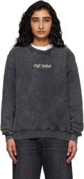 Off-White Black Royal Jewels Sweatshirt