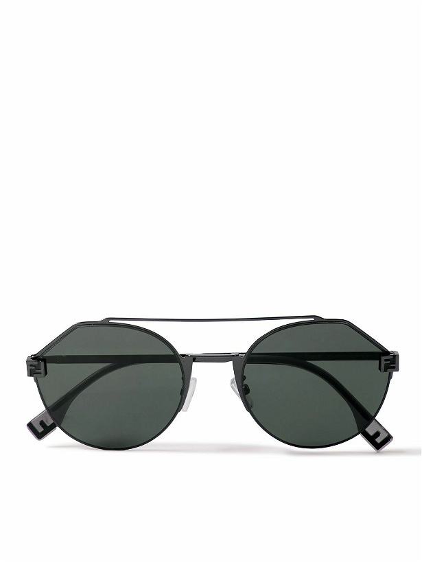 Photo: Fendi - Sky Metal Round-Frame Sunglasses