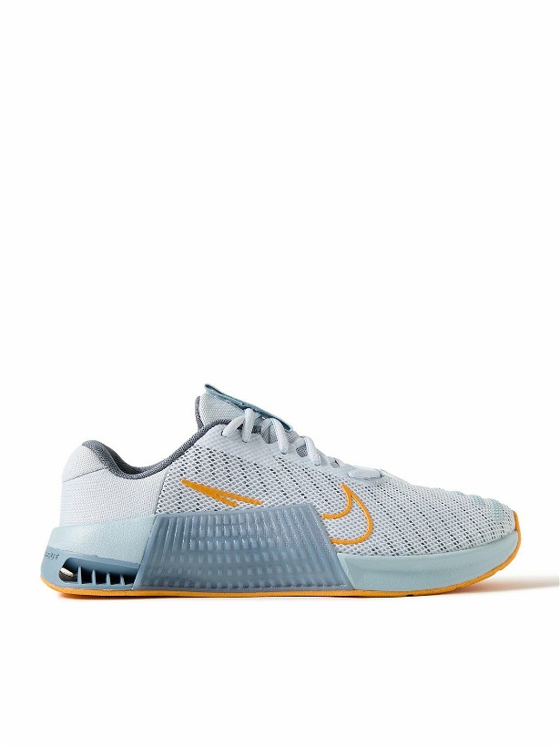 Photo: Nike Training - Metcon 9 Rubber-Trimmed Mesh Sneakers - Blue