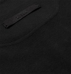 Fear of God for Ermenegildo Zegna - Cotton-Jersey Henley T-Shirt - Black