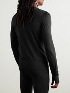 Aztech Mountain - Next To Skin Logo-Appliquéd Stretch-Jersey Ski Base Layer - Black