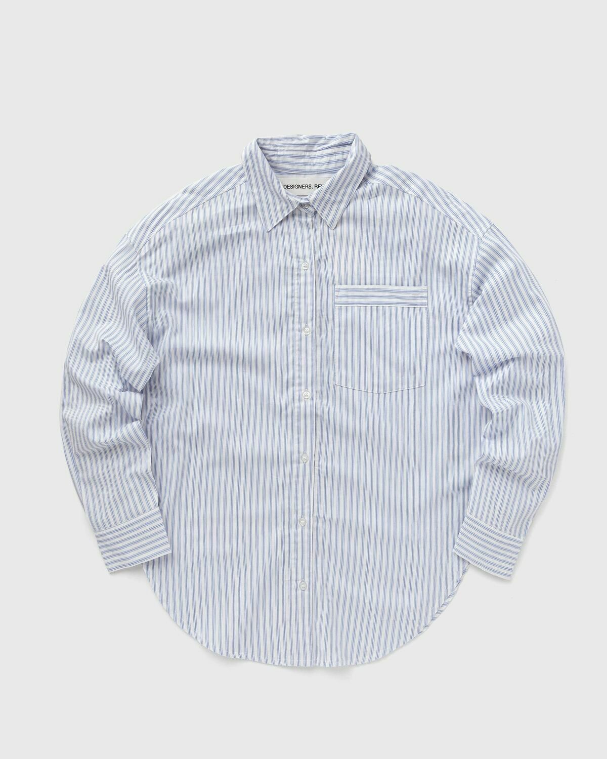 Designers, Remix Aubrey Oversized Shirt Blue Shirts & Blouses
