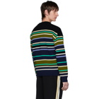 Kenzo Multicolor Striped Seasonal Sweater