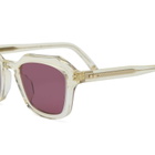 Oscar Deen Diego Sunglasses in Champagne/Dusky Pink 