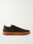 Officine Creative - Asset 001 Suede Sneakers - Brown