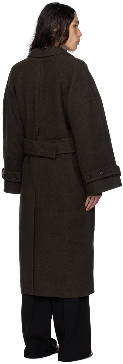 Birrot Brown Boiled Coat