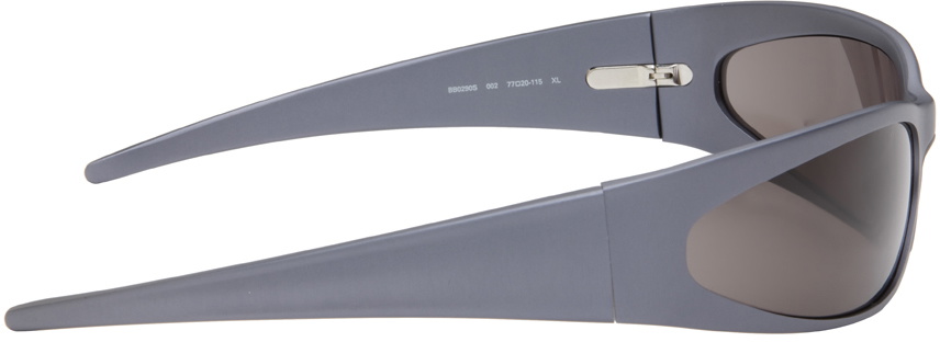 Balenciaga Gunmetal Reverse Xpander 2.0 Sunglasses Balenciaga